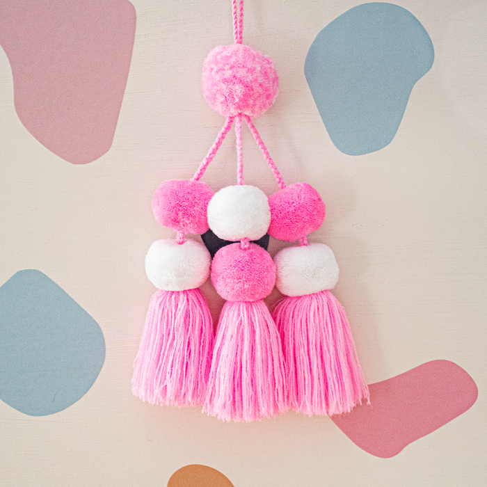 Candy Cotton - Pompom Dreamcatcher